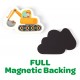 ABC MATCHING MAGNET SET - VEHICLE-TO-GO