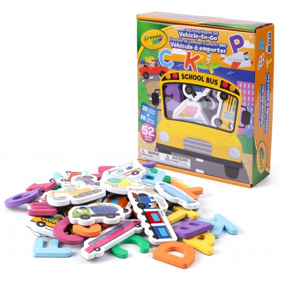 ABC MATCHING MAGNET SET - VEHICLE-TO-GO