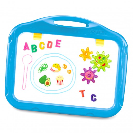 CRAYOLA READY-TO-CREATE:  MAGNETIC BOARD PLAYSET - FOODIE