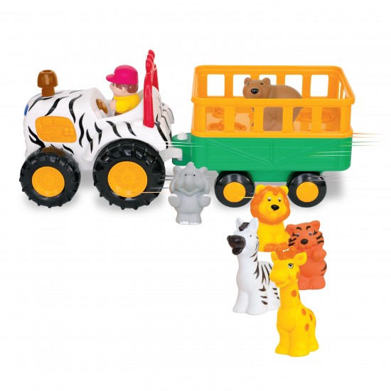 LIGHT N' SOUND SAFARI WAGON & TRAILER