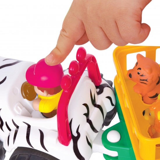 LIGHT N' SOUND SAFARI WAGON & TRAILER