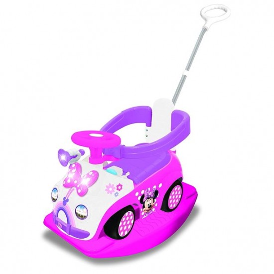 4-IN-1 LIGHT N' SOUND MINNIE ACTIVITY RIDE-ON