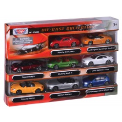 8 PC 1:64 DIE CAST CAR SET
