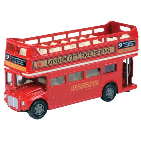 5" OPEN TOP LONDON BUS