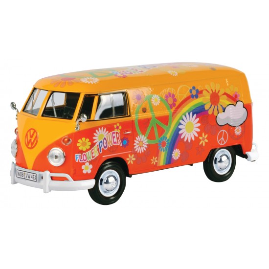 1:24 VOLKSWAGEN TYPE 2 (T1) - DELIVERY VAN (FLOWER POWER) 