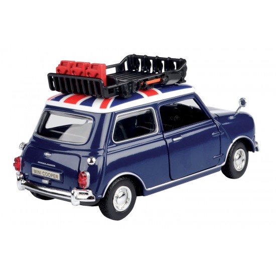 1:18 MORRIS MINI COOPER WITH ROOF RACK 