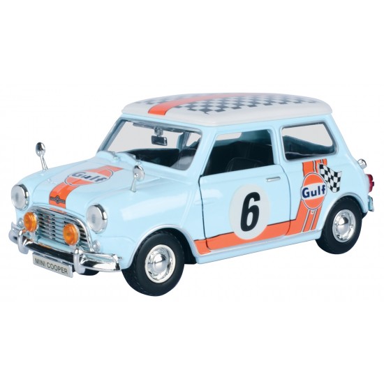 1:18 MORRIS MINI COOPER WITH GULF LIVERY