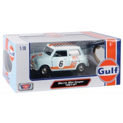 1:18 MORRIS MINI COOPER WITH GULF LIVERY