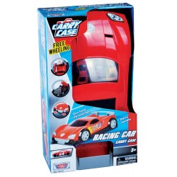 RACING CAR CARRY CASE WITH 4 CARS