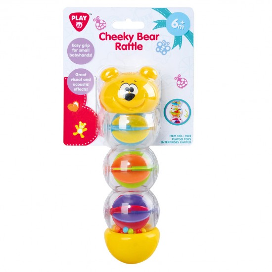 CHEEKY BEAR RATTLE