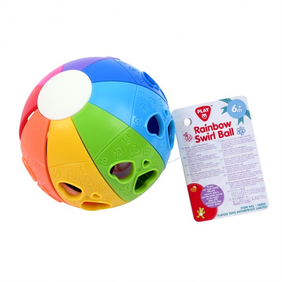 RAINBOW SWIRL BALL