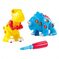 DINO WORKSHOP CASE - T-REX & TRICERATOPS