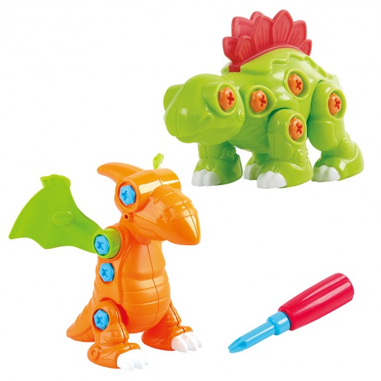 DINO WORKSHOP CASE - PTERODACTYL & STEGOSAURUS