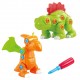 DINO WORKSHOP CASE - PTERODACTYL & STEGOSAURUS