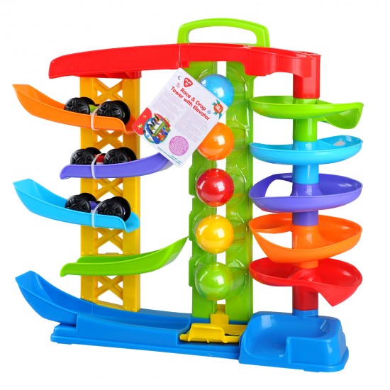 RACE & DROP TOWER WITH ELEVATOR