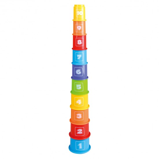 ANIMALS & NUMBERS STACKING TOWER