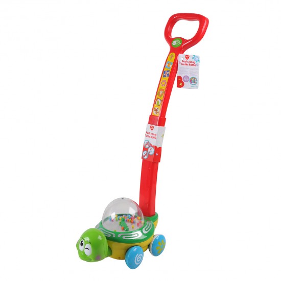 PUSH ALONG TURTLE RATTLE
