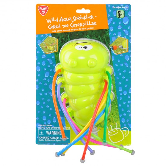 WILD AQUA SPRINKLER -  CAROL THE CATERPILLAR