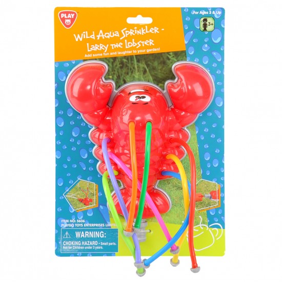 WILD AQUA SPRINKLER - LARRY THE LOBSTER