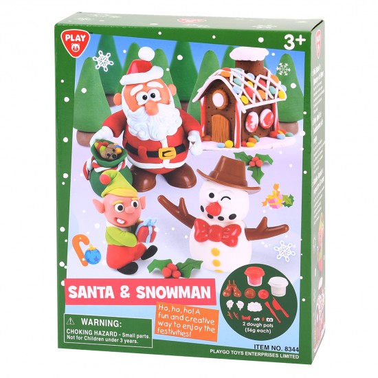 SANTA & SNOWMAN