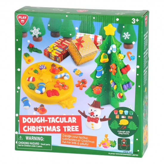DOUGH-TACULAR CHRISTMAS TREE