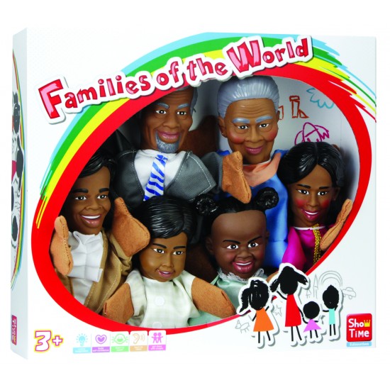 6 PIECES LARGE HAND PUPPET