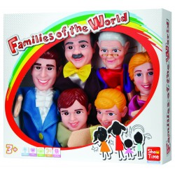 6 PIECES LARGE HAND PUPPET