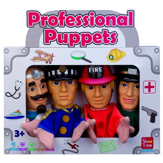 4 PIECES LARGE HAND PUPPET