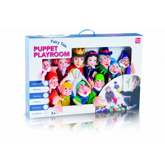 11 PIECES LARGE HAND PUPPET