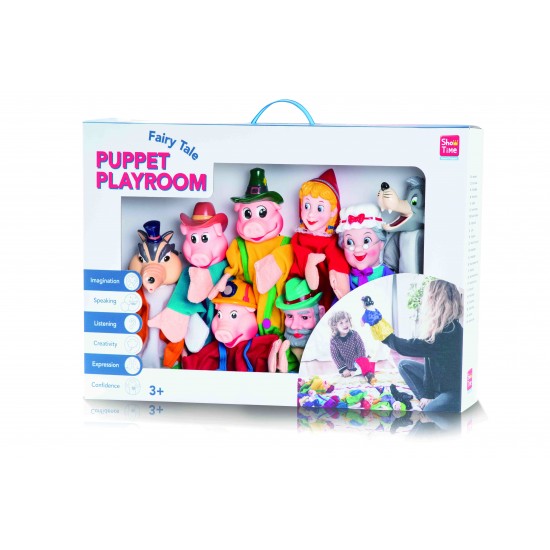 8 PIECES LARGE HAND PUPPET