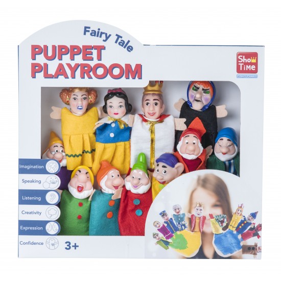 11 PIECES FINGER PUPPET PLAYSET