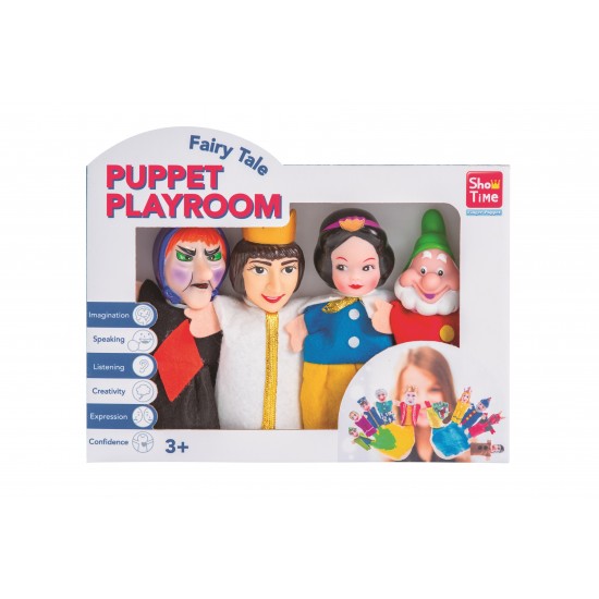 4 PIECES FINGER PUPPET PLAYSET