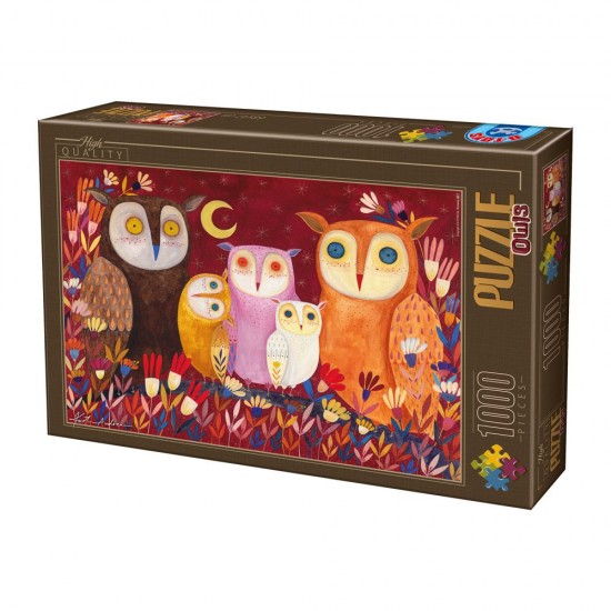 PUZZLE 1000 KURTI ANDREA OWLS
