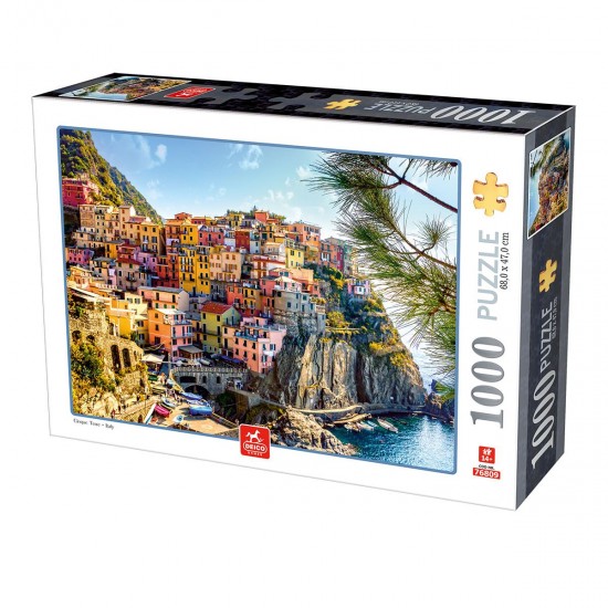 PUZZLE 1000 CINQUE TERRE LIGURIA ITALY
