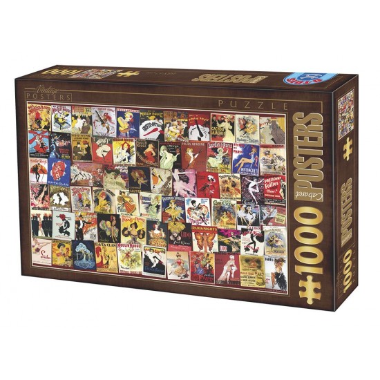 PUZZLE 1000 VINTAGE COLLAGE