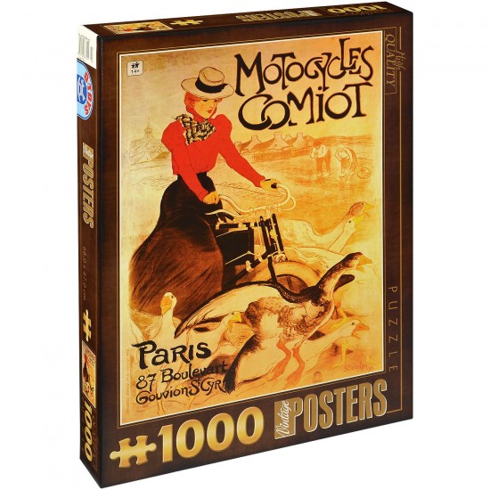 PUZZLE 1000 VINTAGE POSTERS