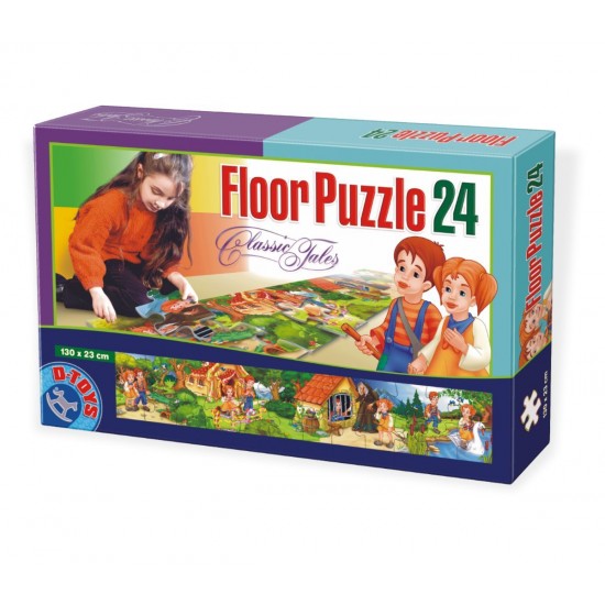 FLOOR PUZZLE FAIRY TALES 24 PIECES