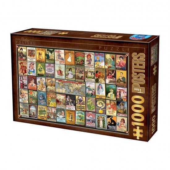 PUZZLE 1000 VINTAGE COLLAGE