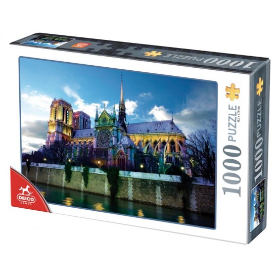 PUZZLE 1000 NOTRE DAME PARIS FRANCE