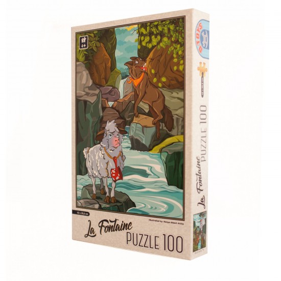 PUZZLE 100 PIECES LA FONTAINE