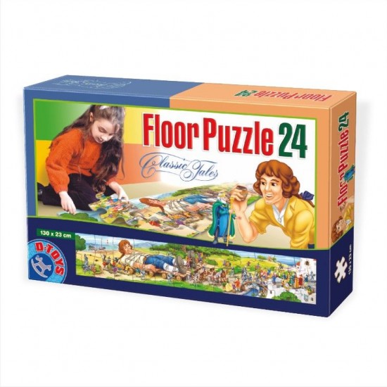 FLOOR PUZZLE FAIRY TALES 24 PIECES