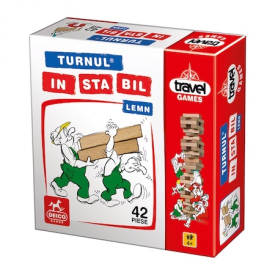 THE UNSTABLE TOWER - WOODEN