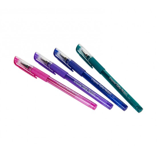 TAKE NOTE 4 IRIDESCENT GEL PENS