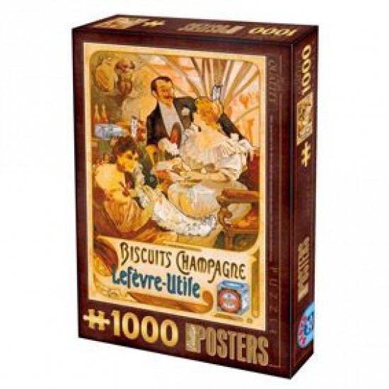 PUZZLE 1000 VINTAGE POSTERS