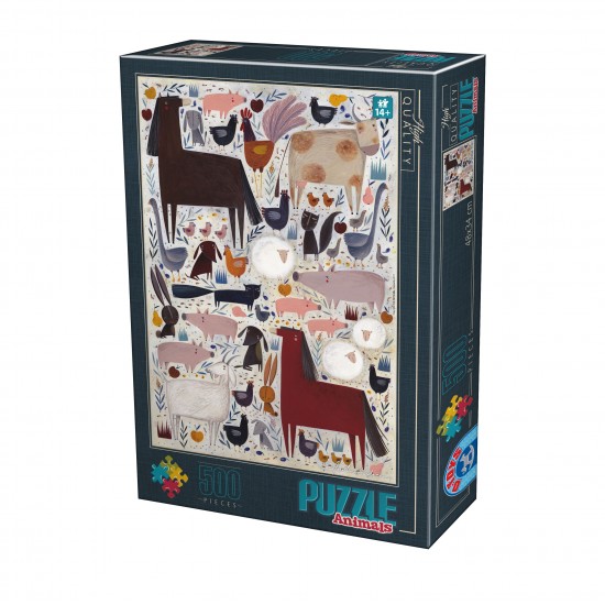 PUZZLE 500 KURTI ANDREA ANIMALS