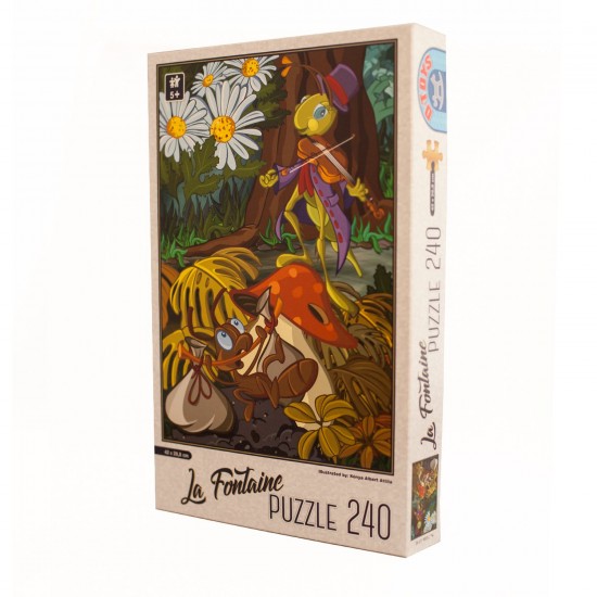 PUZZLE 240 PIECES LA FONTAINE