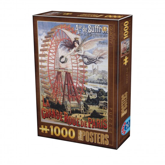 PUZZLE 1000 VINTAGE POSTERS