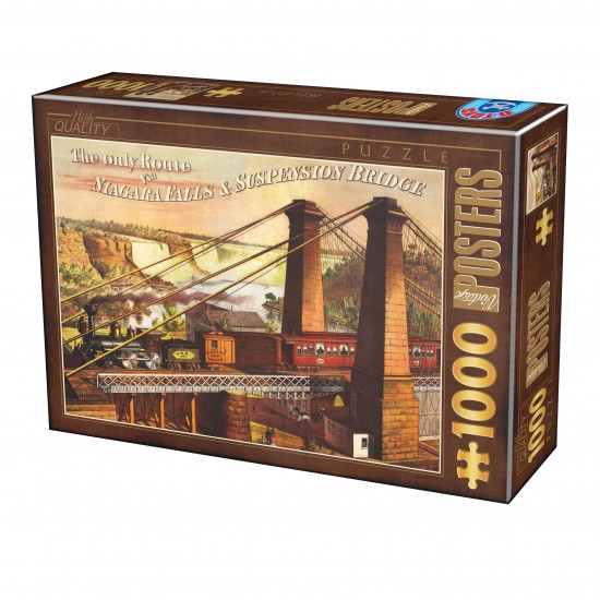 PUZZLE 1000 VINTAGE POSTERS