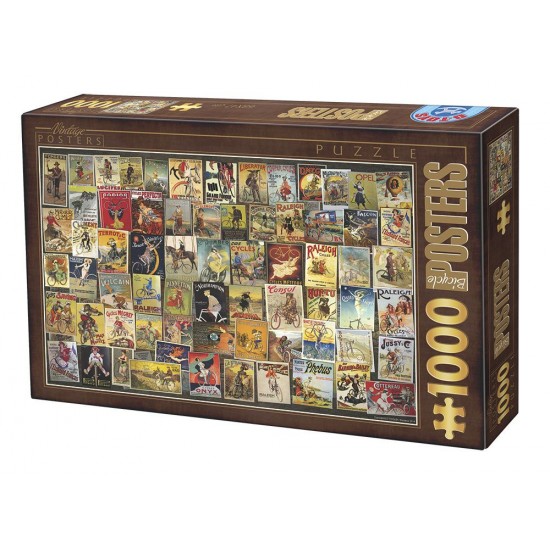 PUZZLE 1000 VINTAGE POSTERS