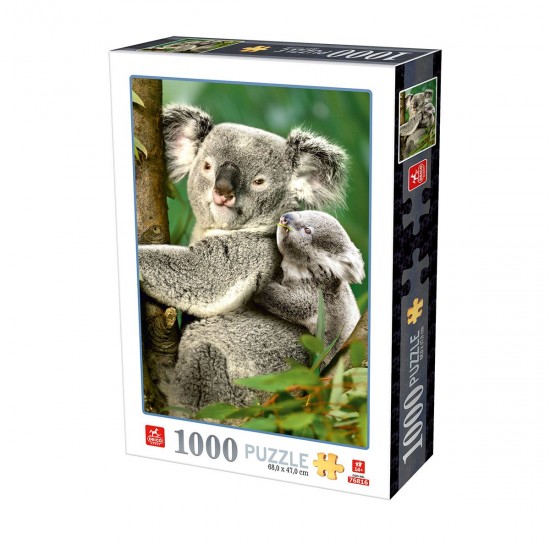 PUZZLE 1000 ANIMALS - KOALAS